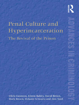 cover image of Penal Culture and Hyperincarceration